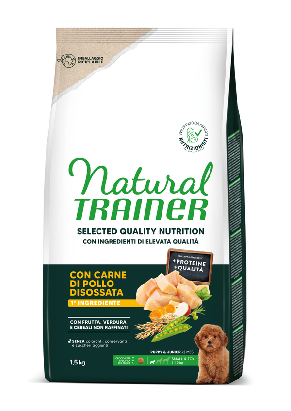 Selected Quality Nutrition – Puppy Mini con pollo disossato - 1,5 Kg