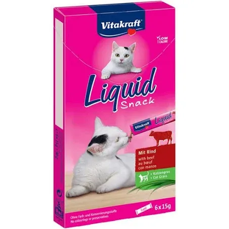 Vk cat snacks liquid manzo