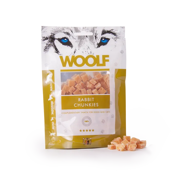Woolf bocconcini di coniglio 100 gr