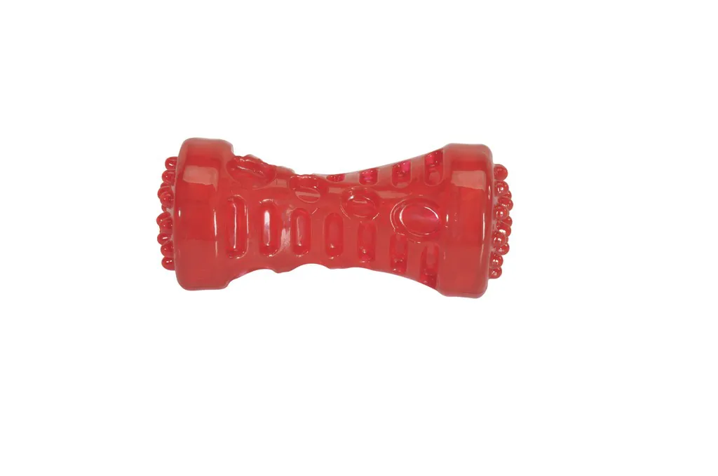 Gioco cane manubrio con squeaker 15 cm