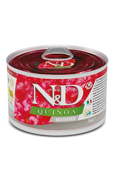 Nd dog quinoa neutered 140 gr