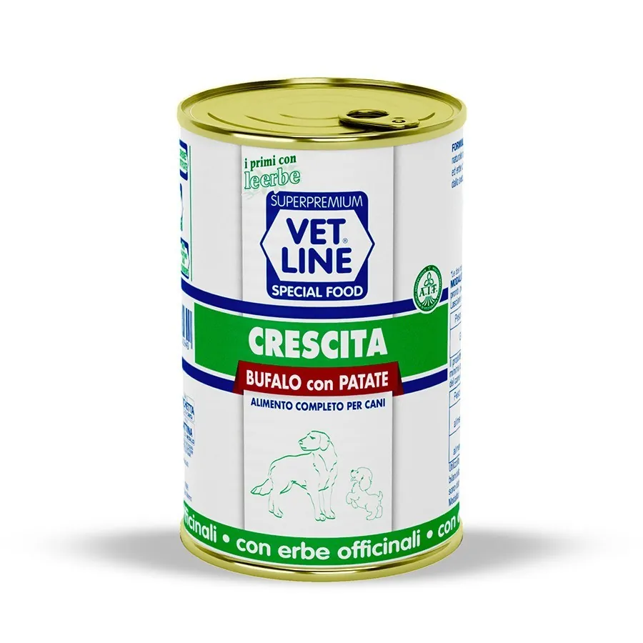 Vet line crescita bufalo 400 gr