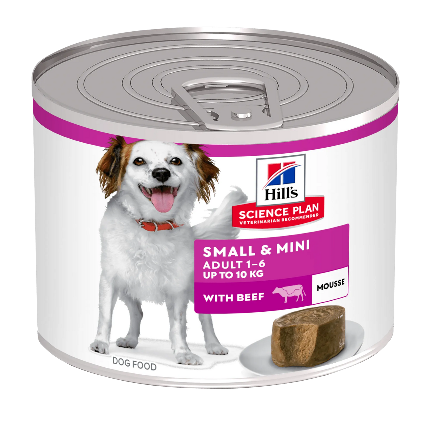 Hills cane adult small & mini mousse manzo 200 gr