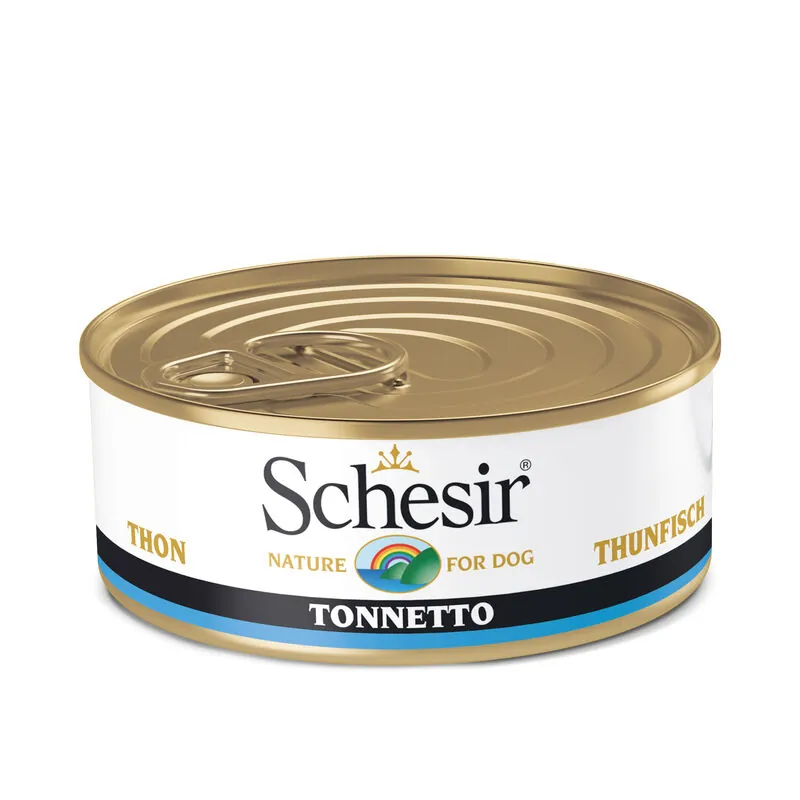 Schesir cane tonno lattina 150 gr