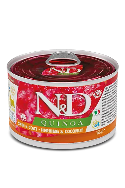 Nd dog quinoa aringa e cocco 140 gr