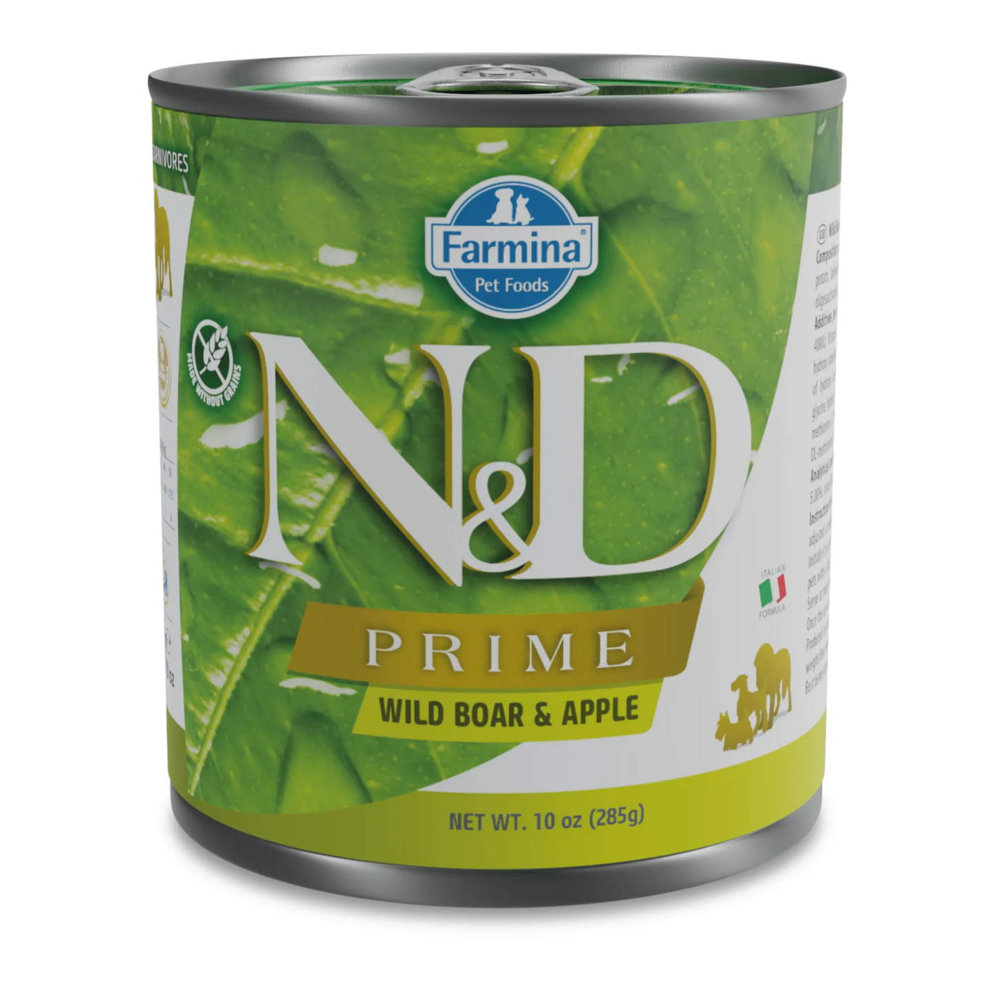 Nd dog prime cinghiale e mela 285 gr