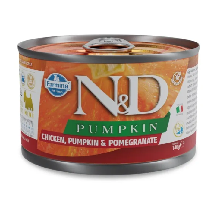 Nd dog prime pollo e melograno 140 gr