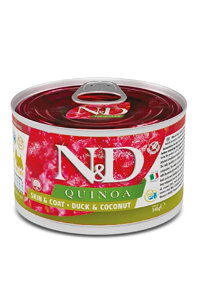 Nd dog quinoa anatra e cocco 140 gr