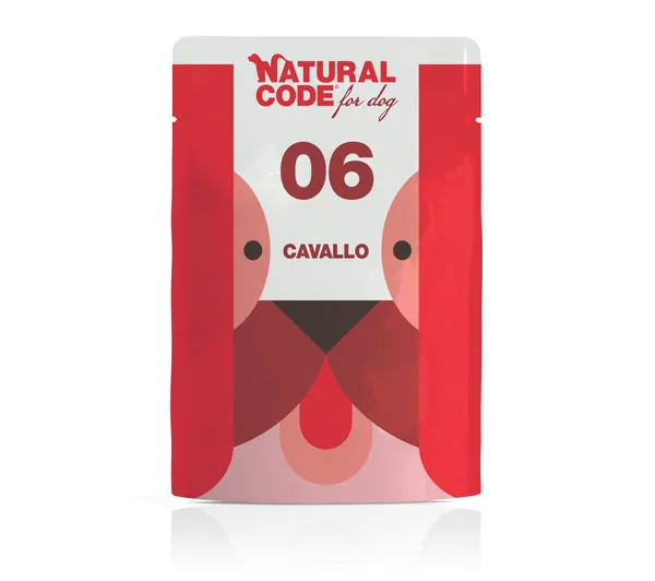 Natural code cane cavallo bustina 100 gr