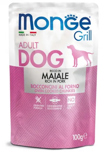 Grill dog maiale bustina 100 gr