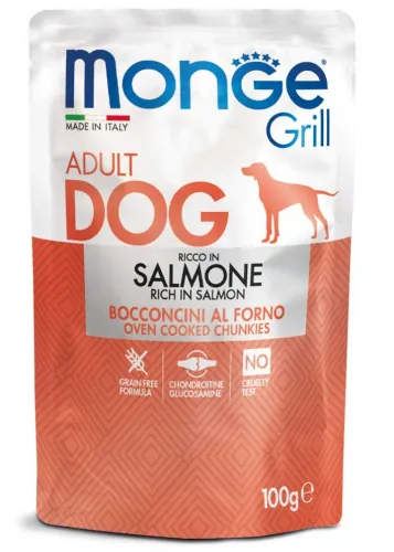 Grill dog salmone bustina 100 gr