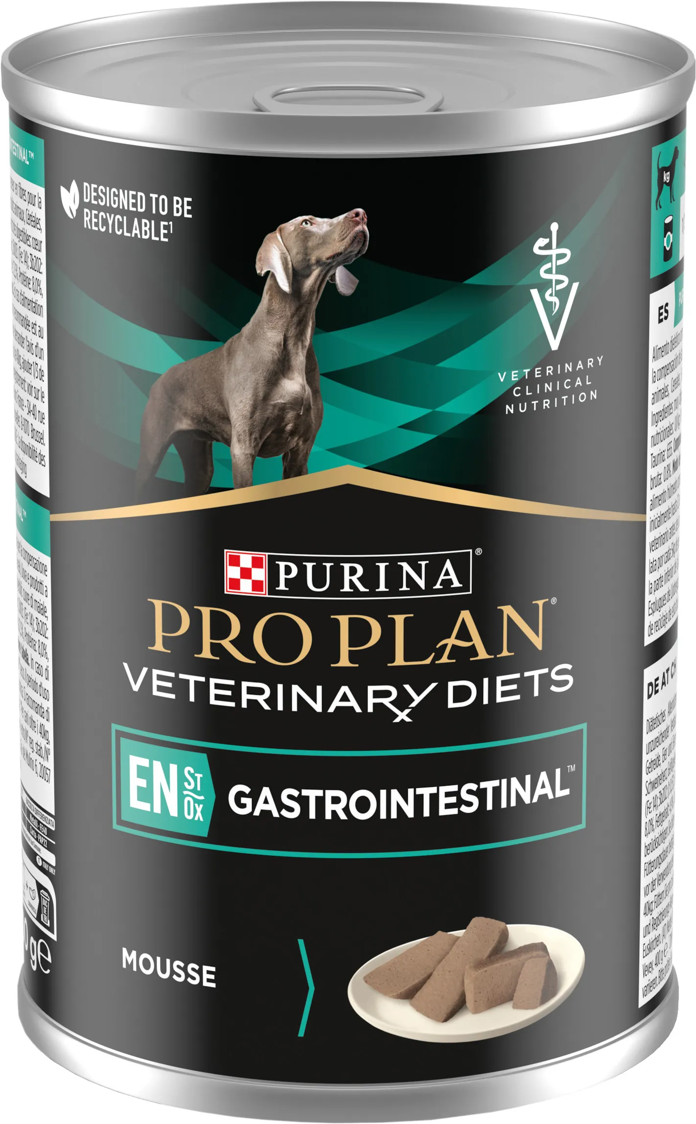 Pro plan dog diet en gastrointestinal mousse lattina 400 gr
