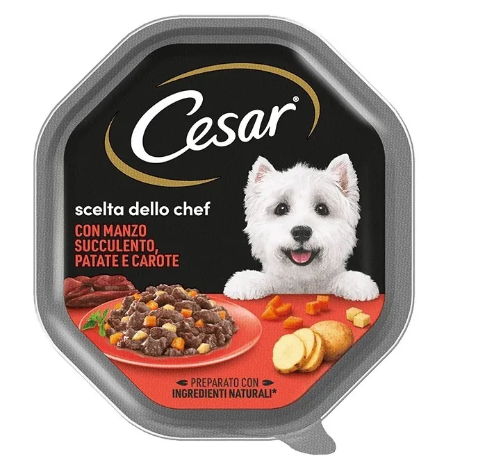 Cesar delizie stagionali manzo e verdure 150 gr