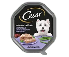 Cesar selezione orto agnello e tacchino 150 gr
