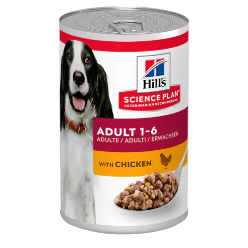 Hills cane adult pollo lattina 370 gr