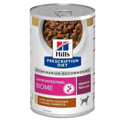 Hills cane gastrointestinal biome pollo e verdure stew lattina 354 gr