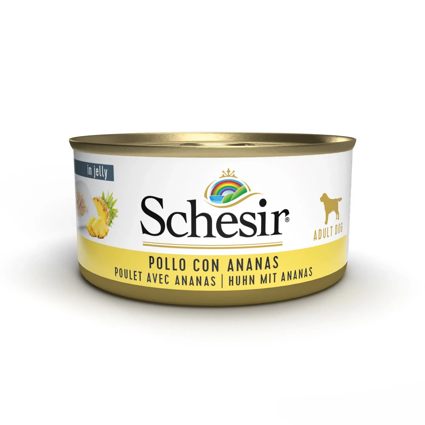Schesir cane pollo e ananas lattina 150 gr