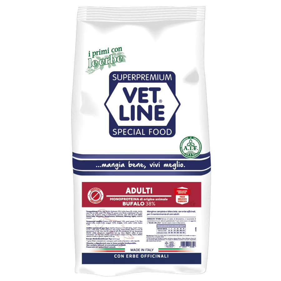 Vet line adult bufalo 12,5 kg