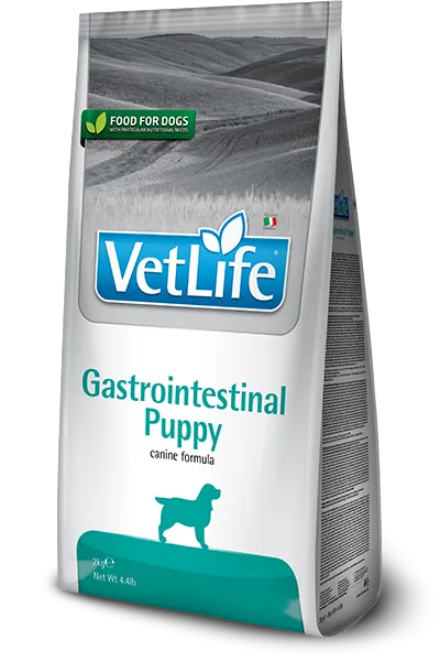 Vet life dog gastrointestinal puppy 12 kg
