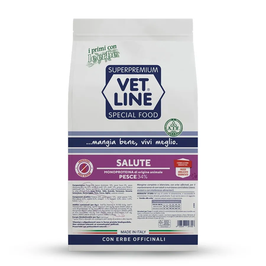 Vet line salute medio maxi pesce 12,5 kg