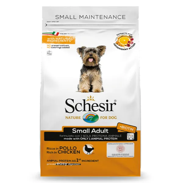 Schesir cane adult small pollo 800 gr