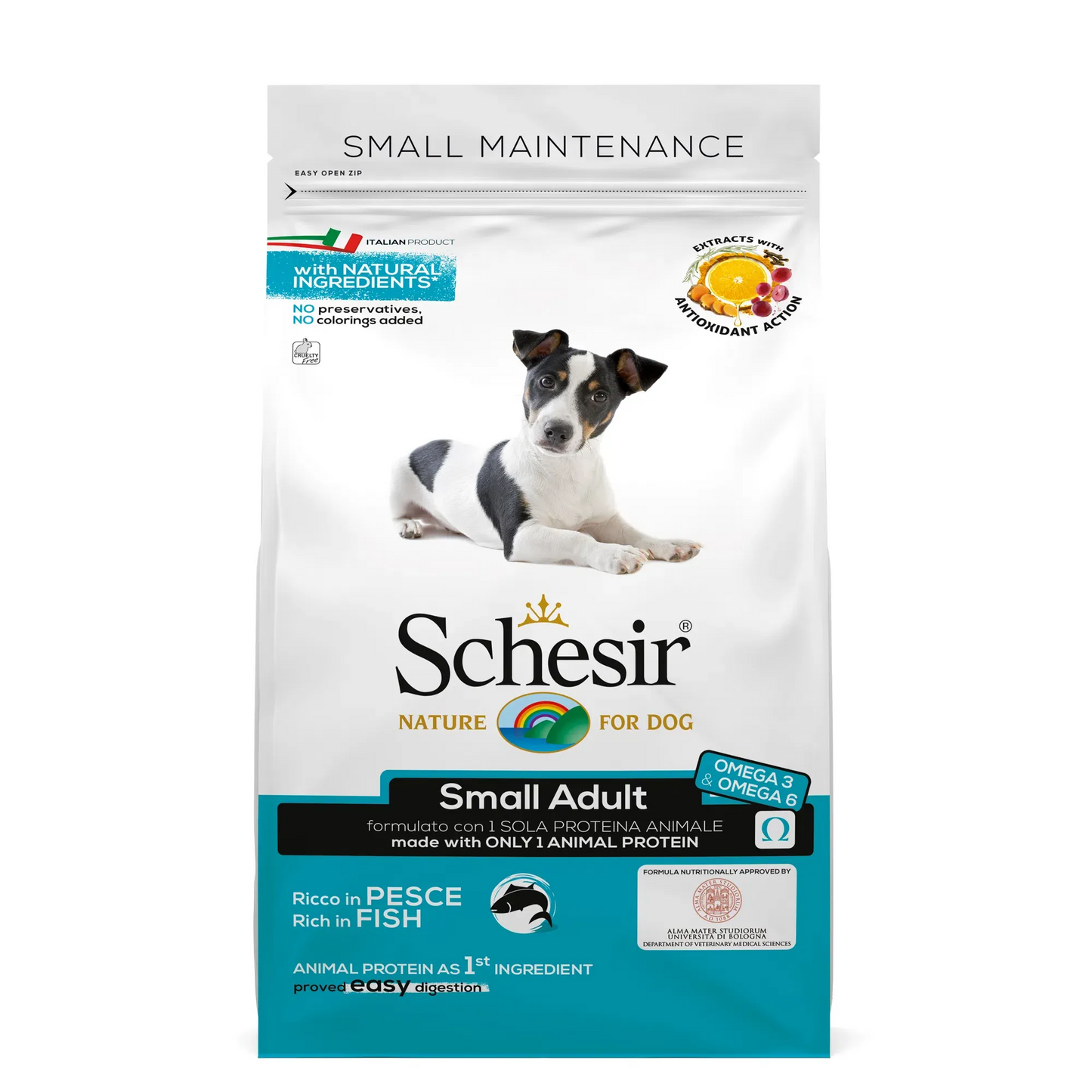 Schesir cane adult small pesce 800 gr