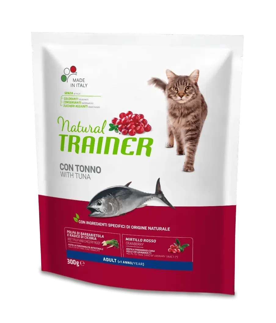 Trainer natural cat adult tonno 300 gr