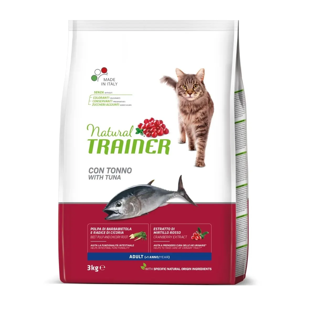 Trainer natural cat adult tonno 3 kg