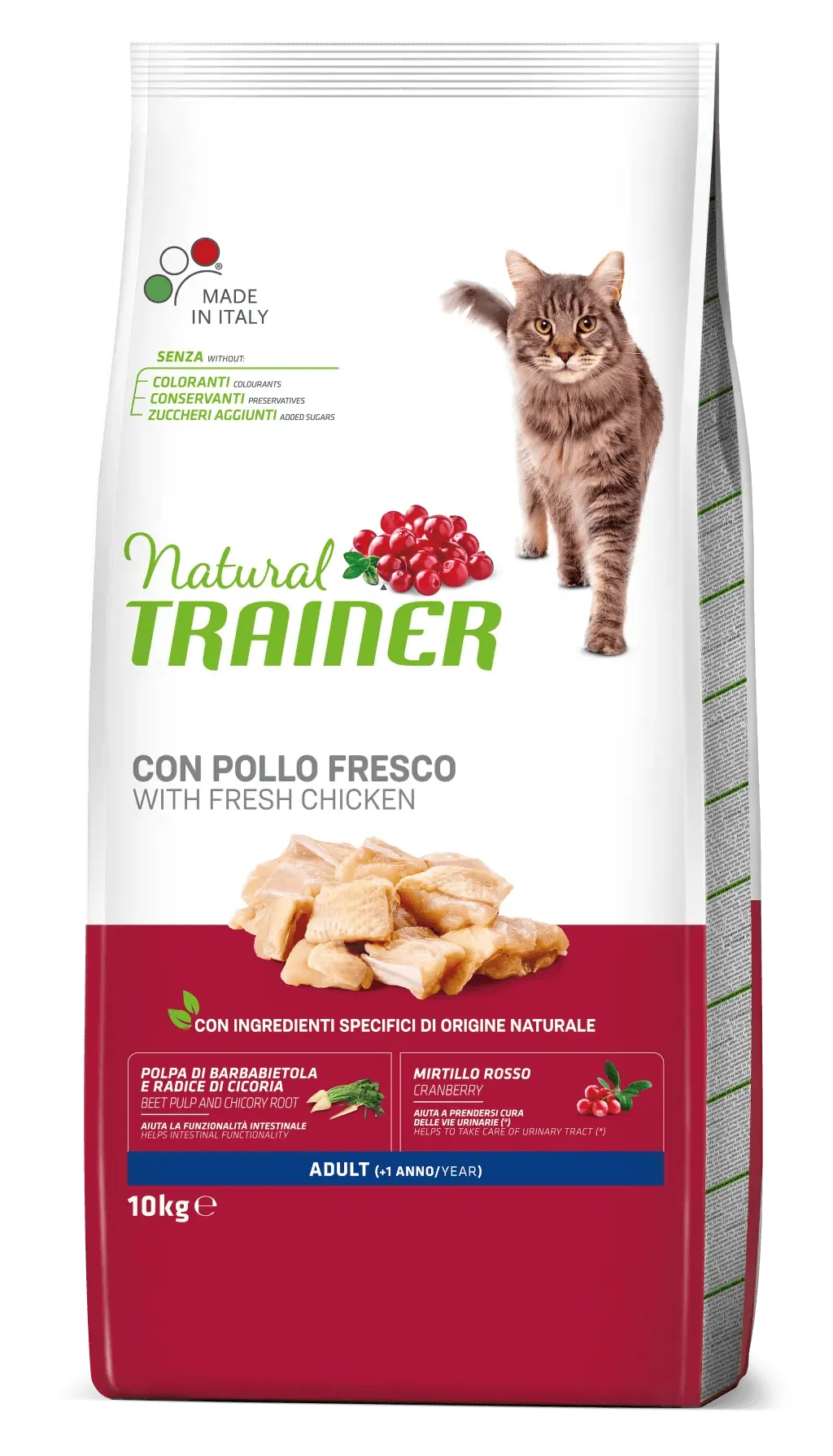 Trainer natural cat adult pollo 10 kg
