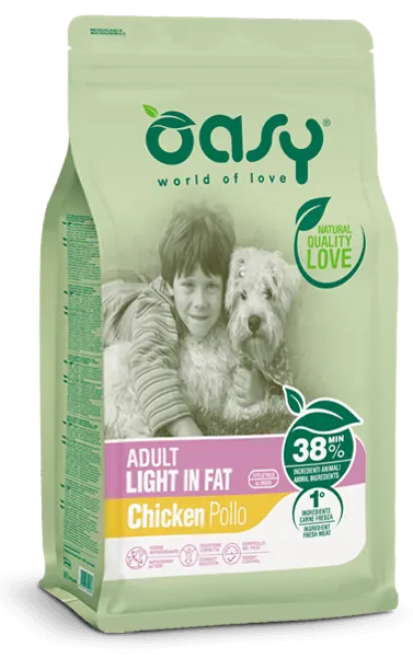 Oasy dog adult light 3 kg