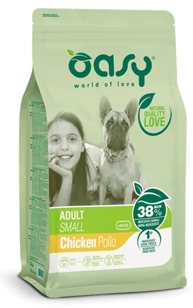 Oasy dog adult small 1 kg