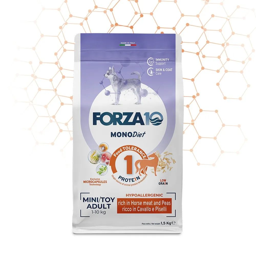 Forza 10 diet cavallo e piselli mini toy 1,5 kg