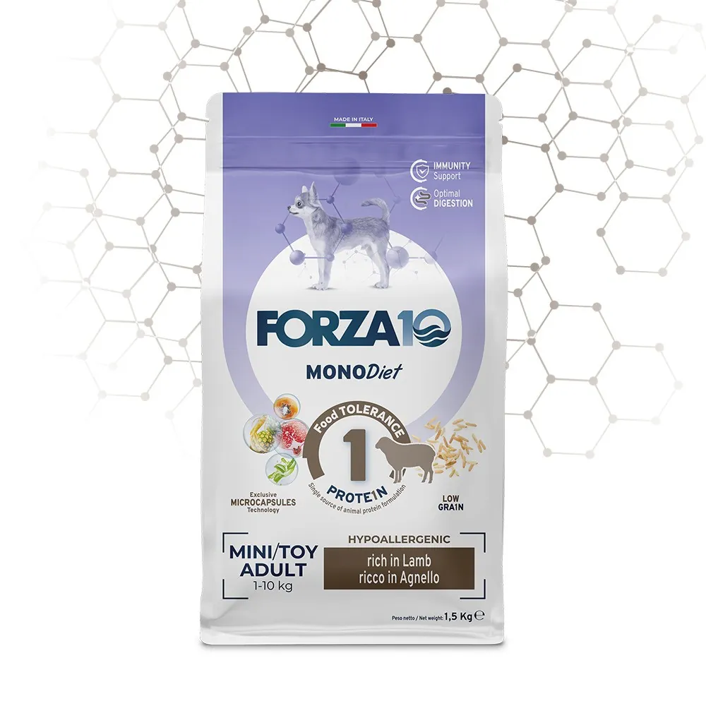Forza 10 diet agnello e riso mini toy 1,5 kg