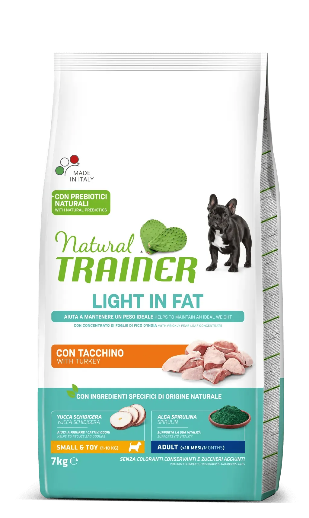 Trainer natural dog light mini tacchino 7 kg