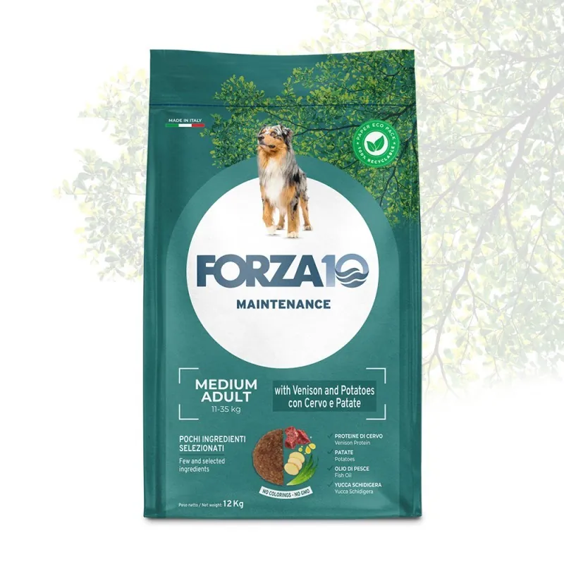 Forza 10 cervo e patate adult medio 2 kg