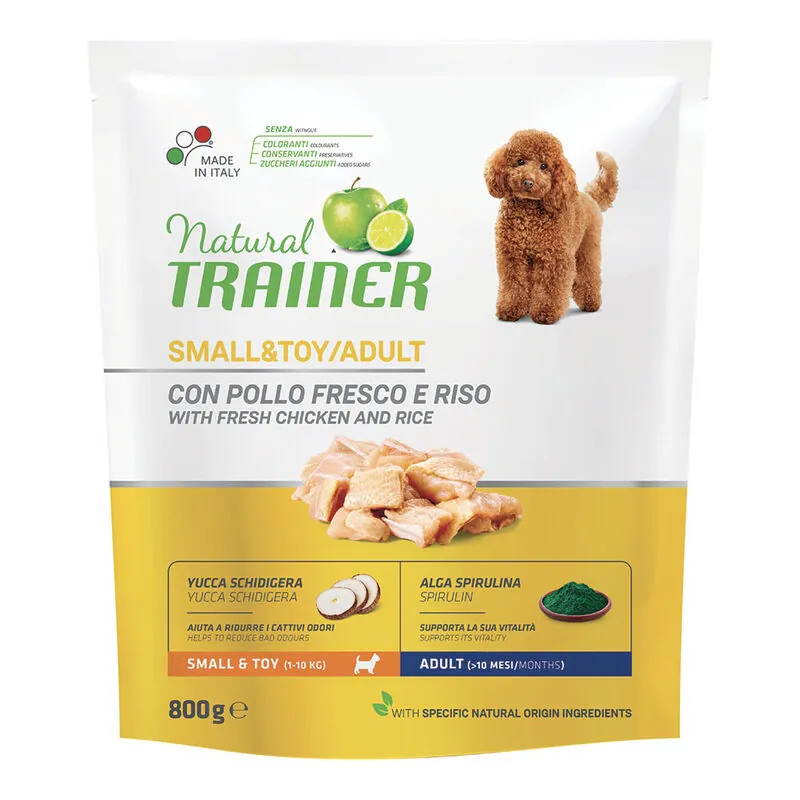 Trainer natural dog light mini tacchino 800 gr