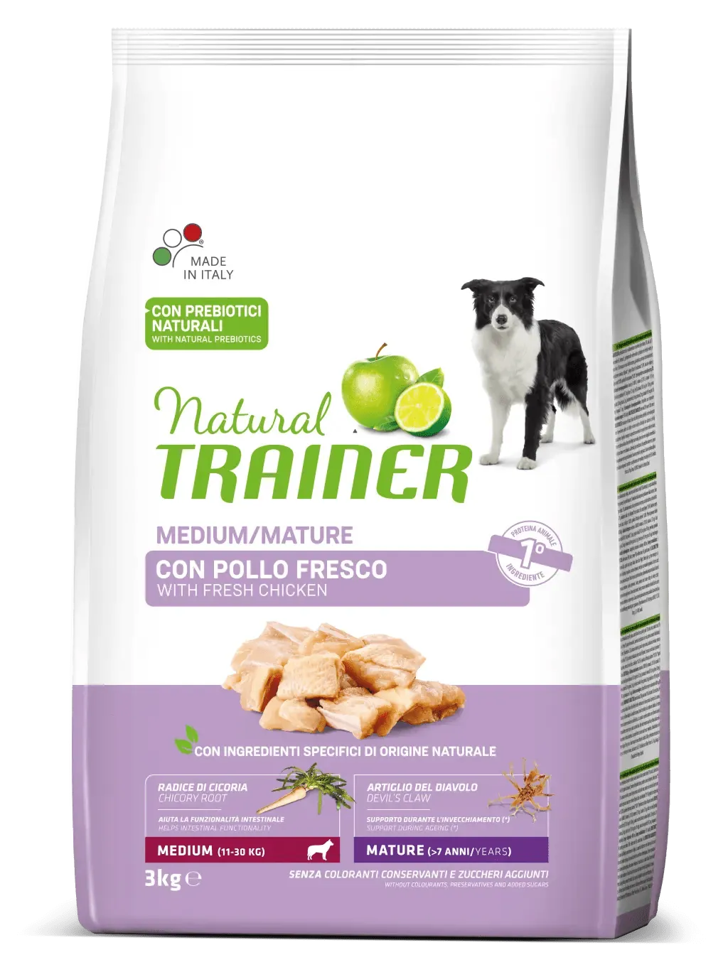 Trainer natural dog mature medium 3 kg