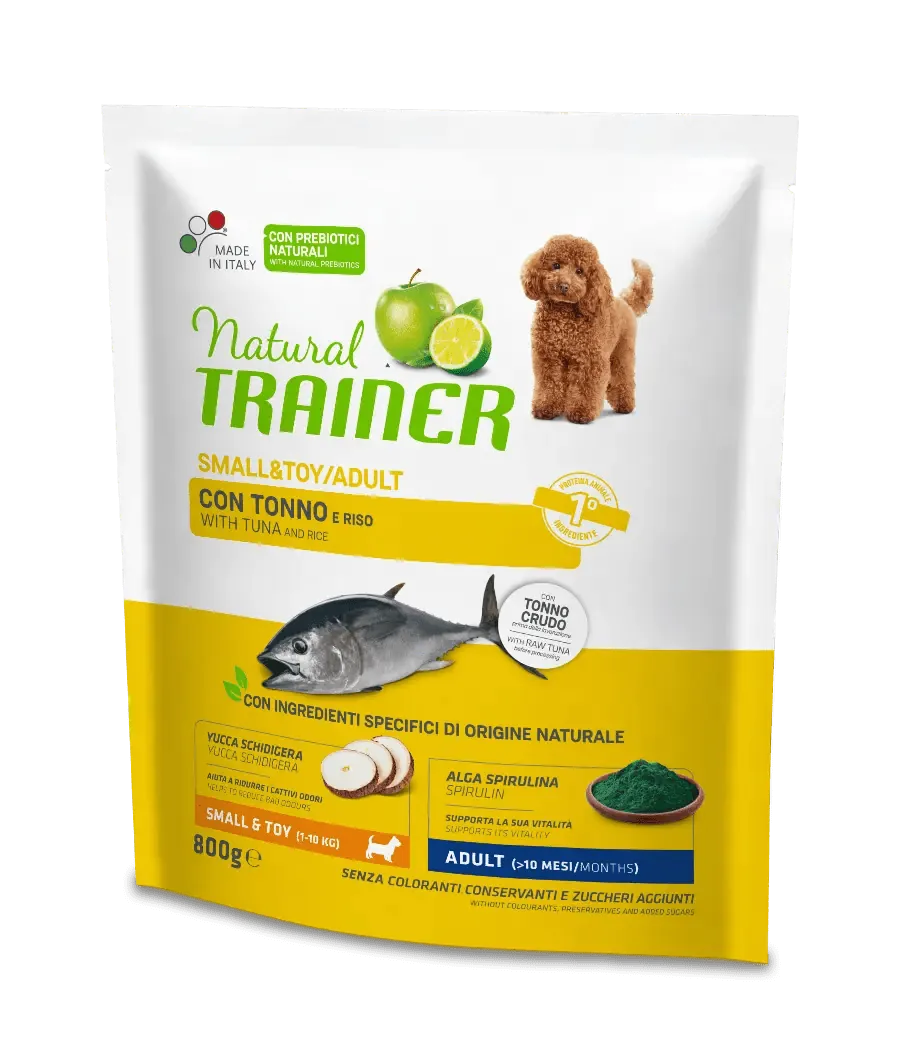 Natural Trainer CaneTonno Adult Mini Small Toy Daily Nutrition 800 Gr - Scade il 08/08/2026