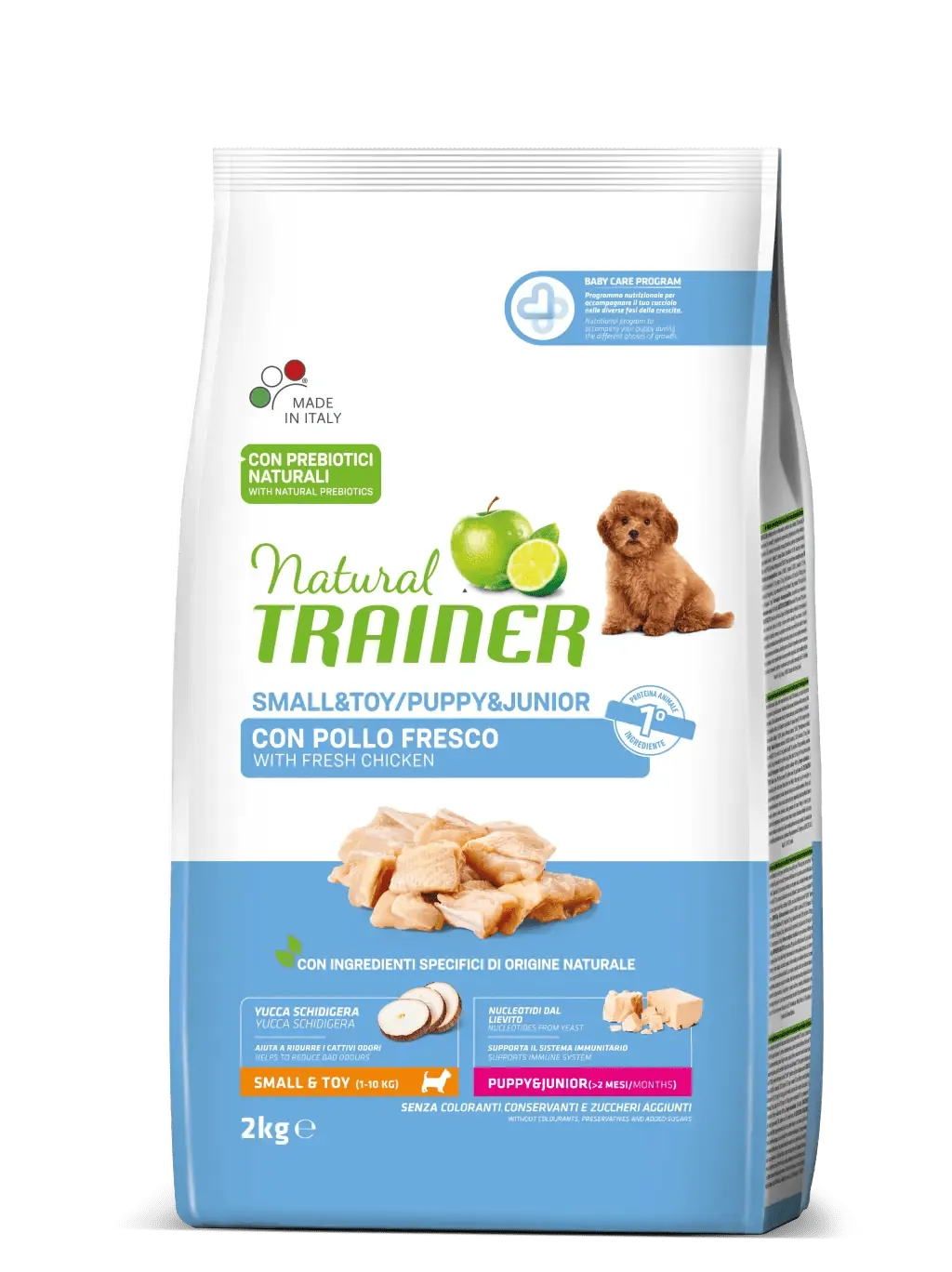 Trainer natural dog puppy & junior mini 2 kg