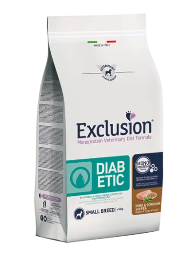 Exclusion dog diabetic small 2 kg