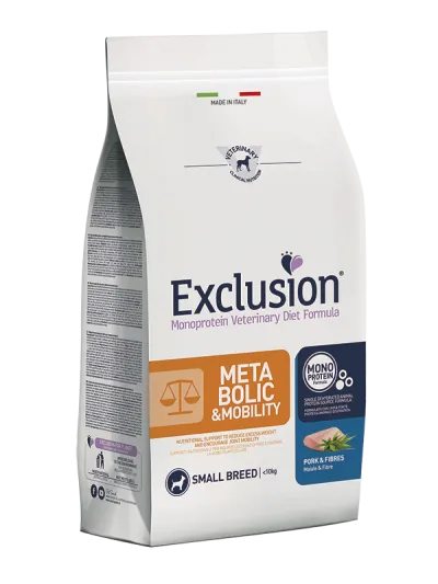 Exclusion dog metabolic & mobility small 2 kg