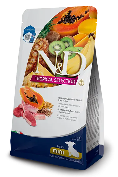 Nd dog tropical selection agnello puppy mini 1,5 kg - Crocchette cane Farmina