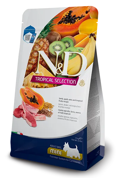 Nd dog tropical selection agnello adult mini 1,5 kg