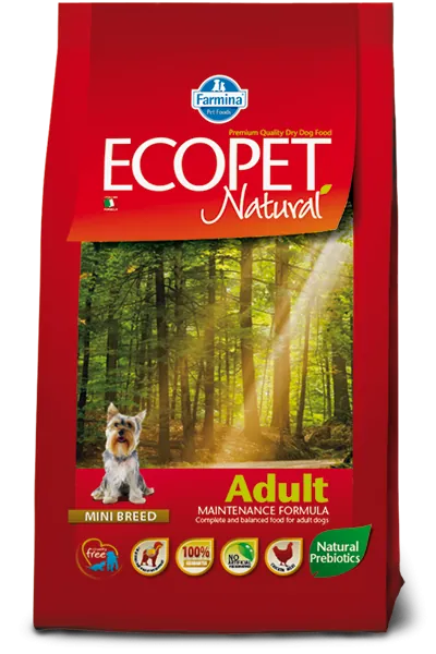 Ecopet natural adult mini 2,5 kg