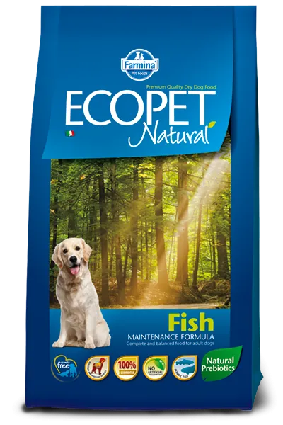 Ecopet natural pesce 12 kg