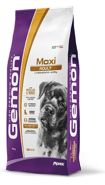 Gemon dog adult maxi pollo 15 kg