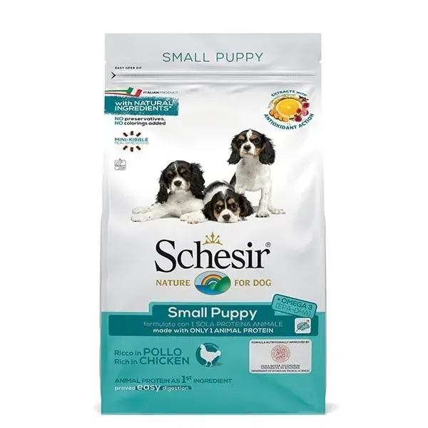 Schesir cane puppy small pollo 2 kg