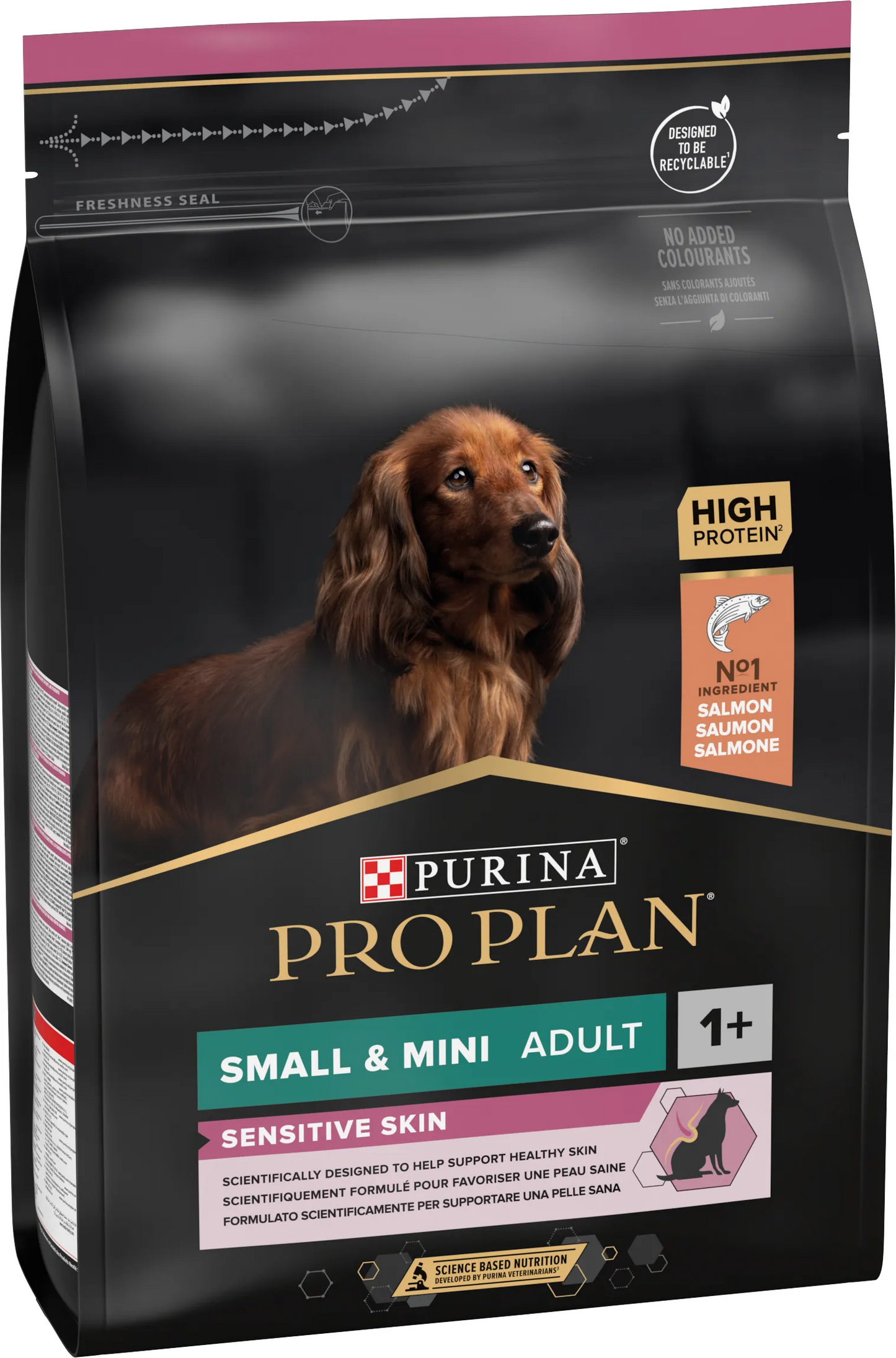 Pro plan dog adult small sensitive salmone e riso 3 kg