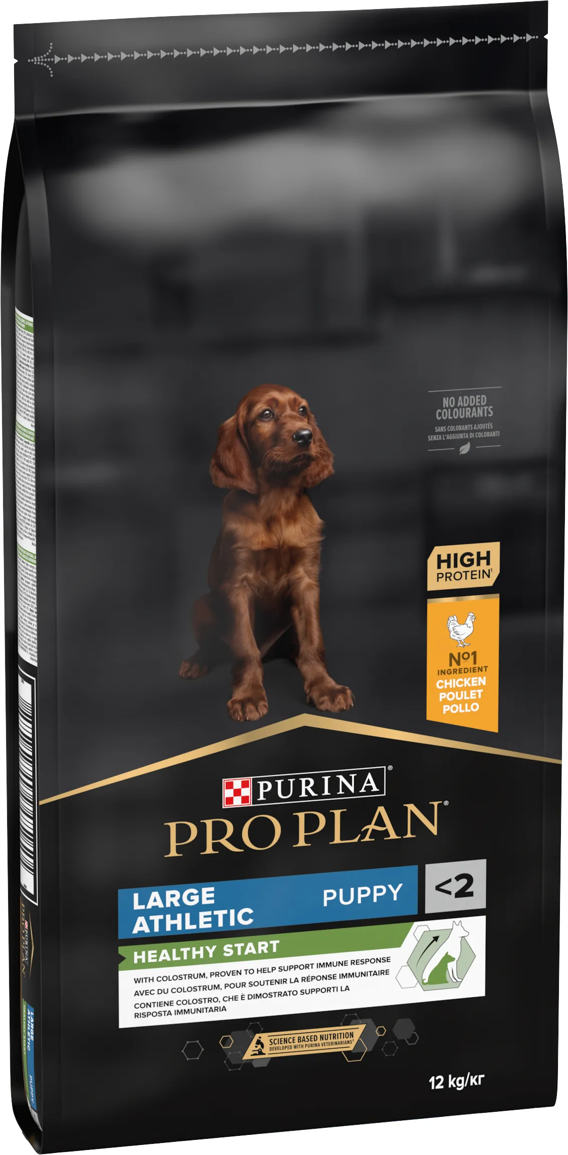 Pro plan dog puppy large athletic pollo 12 kg