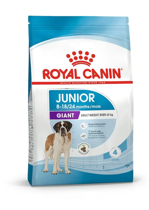 Royal dog junior giant 15 kg